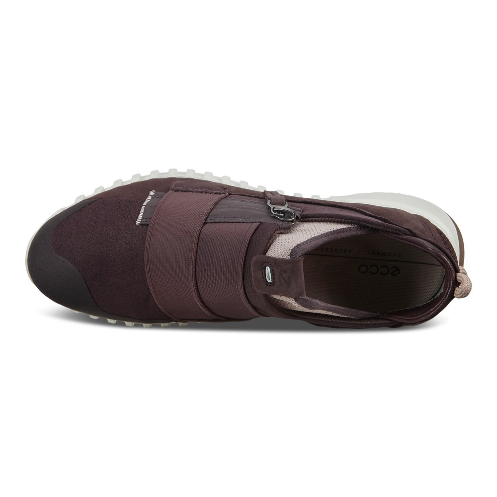 Slip On Mujer - ECCO Zipflex - Grises Oscuro - TUG263785